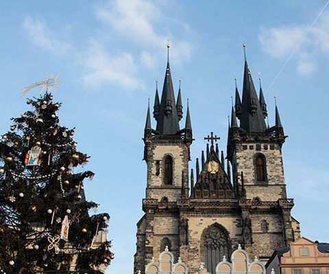 Новогодняя Прага: Старый город